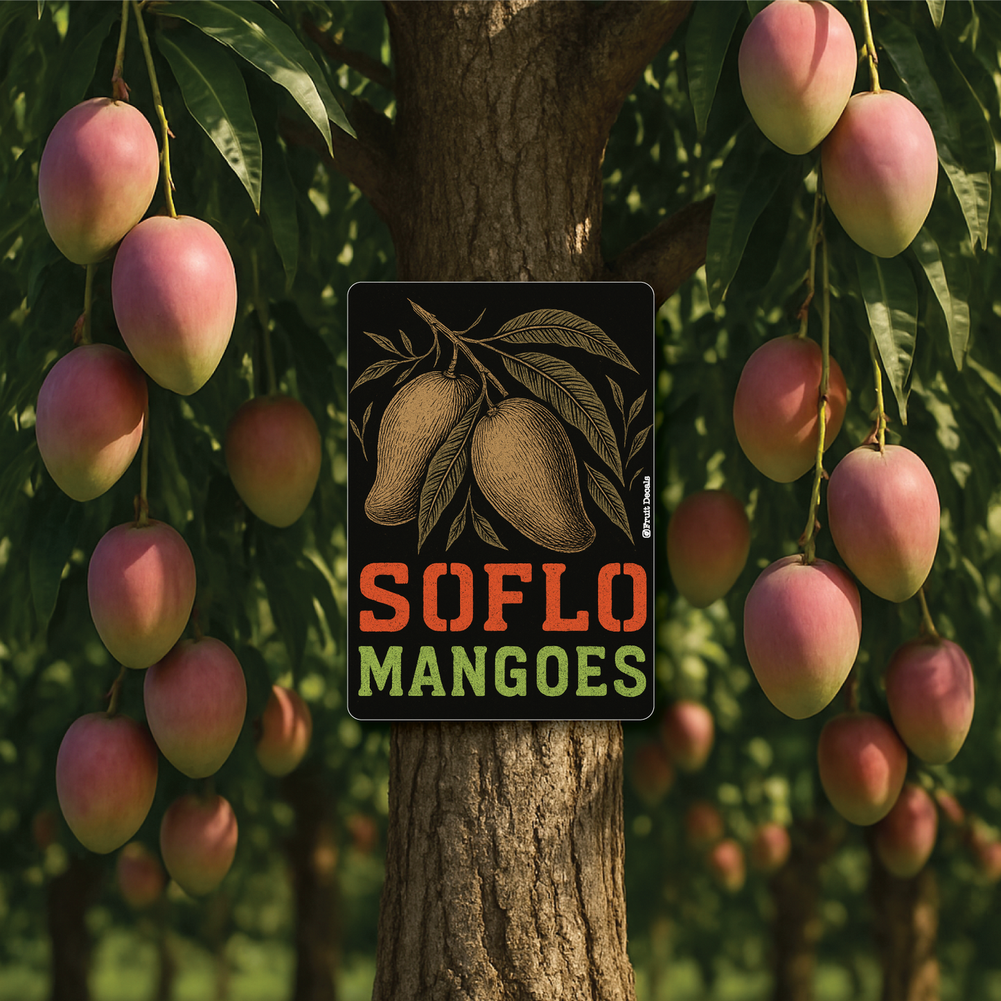 Metal Sign, SOFLO (South Florida) Mangos...